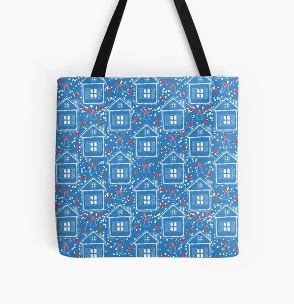 Heilig Abend Allover-Print Tote Bag