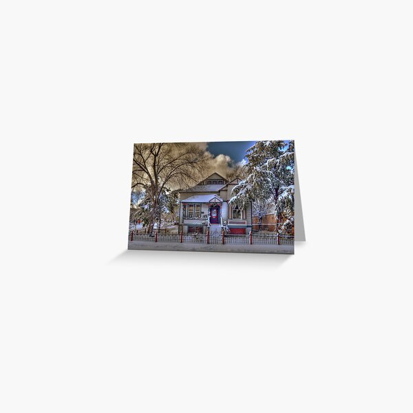 Item preview, The Decorated Little House in The Snow designed and sold by K D Graves Photography.