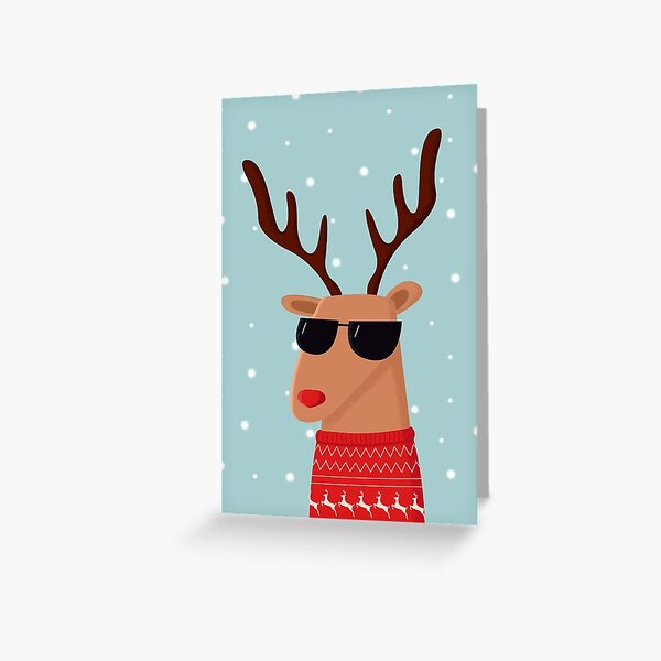 Merry Christmas Dude! Greeting Card