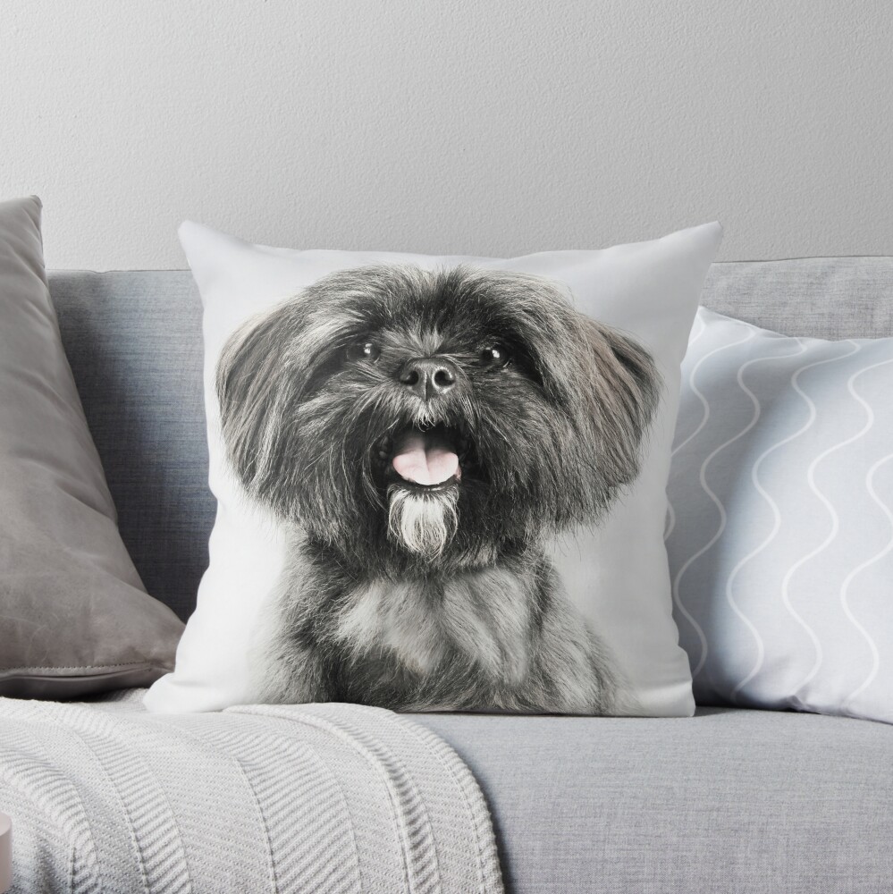 lhasa apso pillow