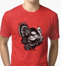 Happy Thanksgiving - Thanksgiving Day - Turkey T-Shirt Tri-blend T-Shirt