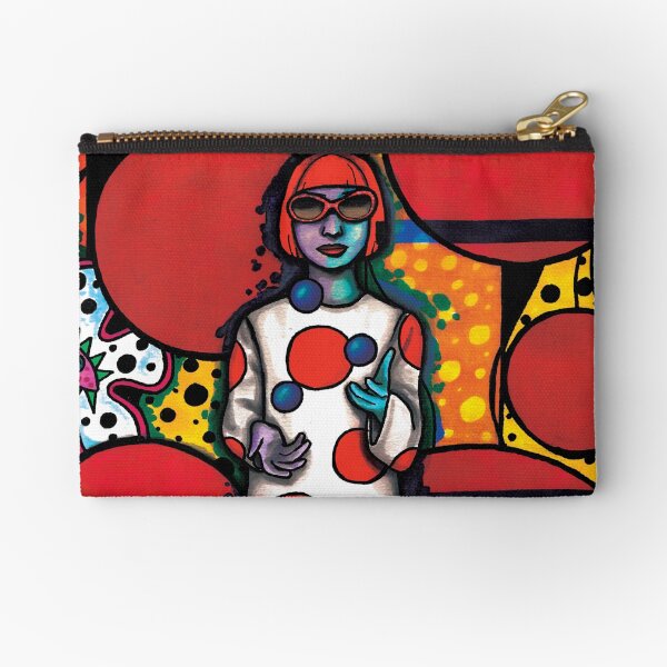 Yayoi Kusama Zipper Pouch