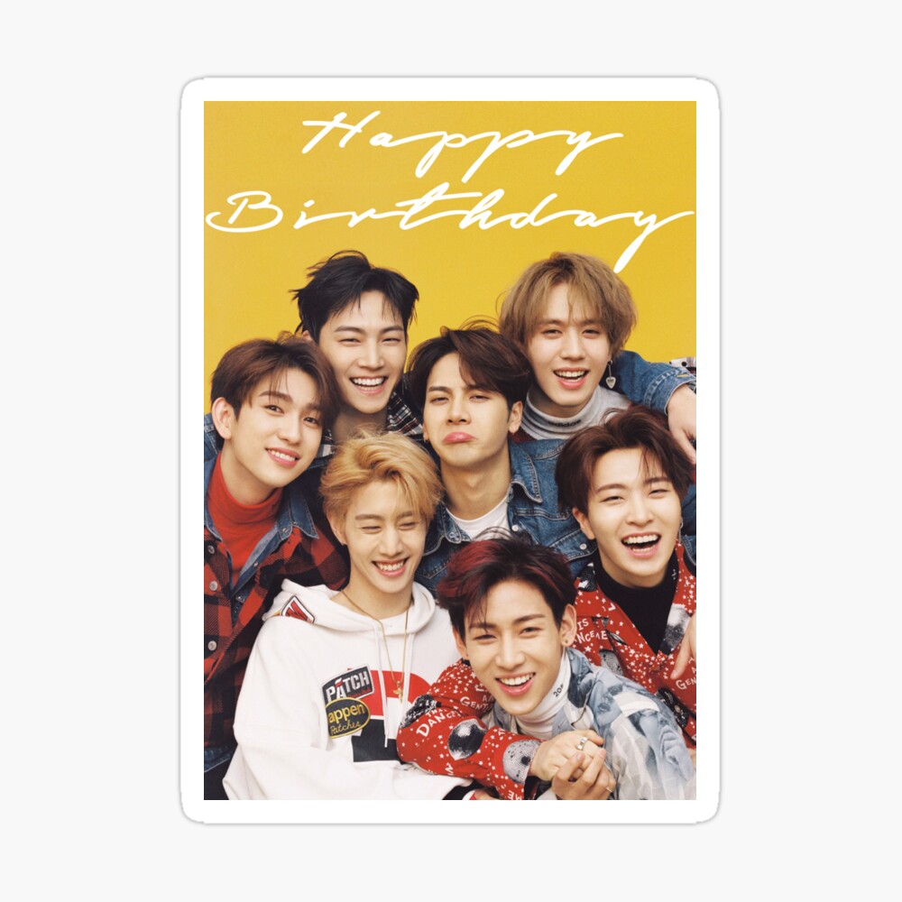 Got7 Birthday Card The Shoot