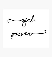 girl power Photographic Print