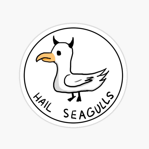 Item preview, Hail Seagulls designed and sold by jellyscallywag.