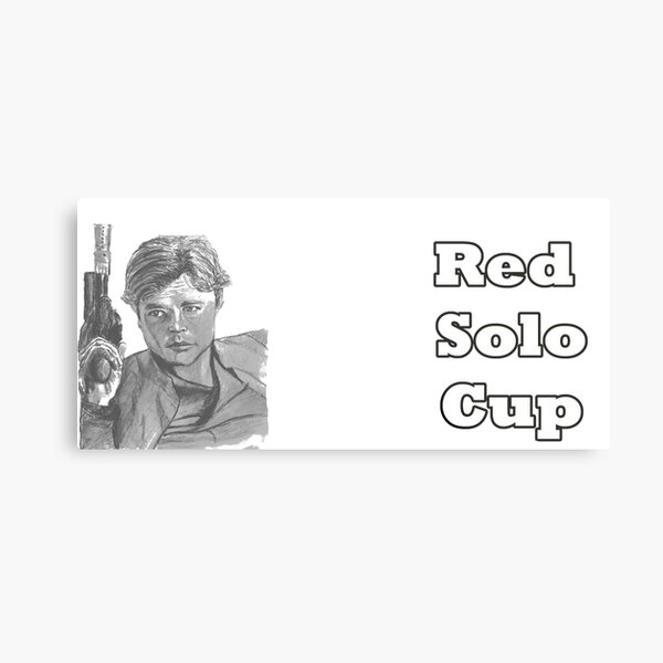 Red Solo Cup Metal Prints for Sale