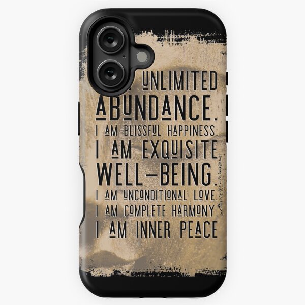 Item preview, I Am Unlimited Abundance designed and sold by agilexp.