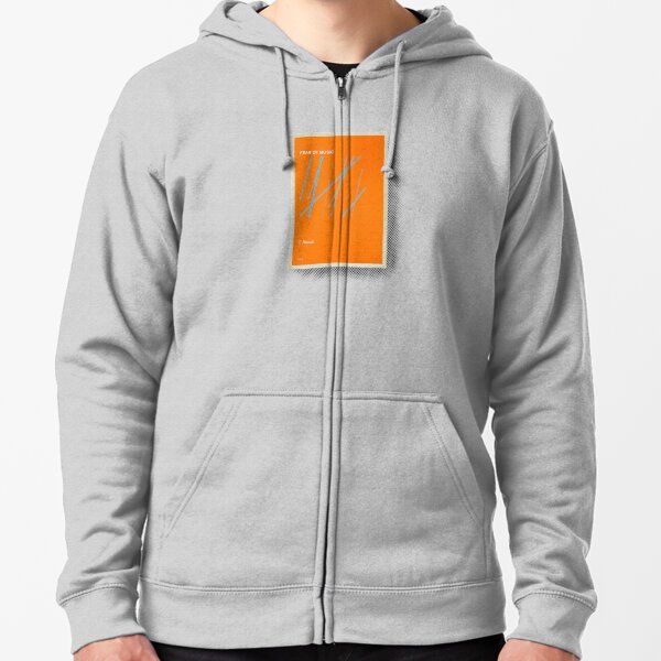 fear the living mindless orange hoodie