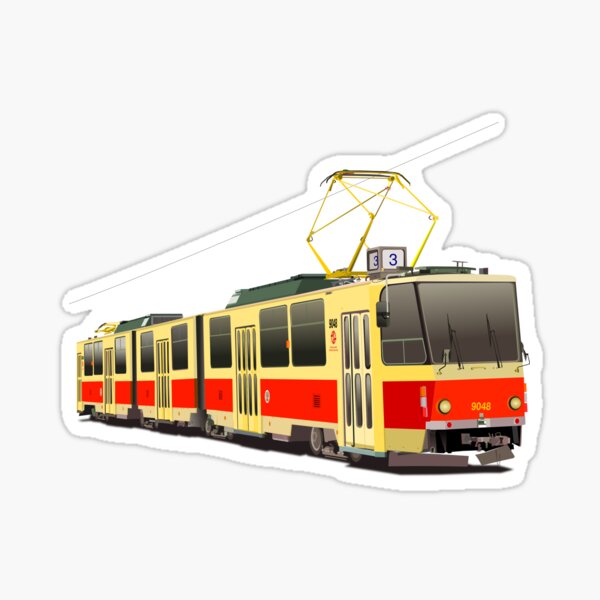 Aperçu de l'œuvre Tramway tchèque KT8D5 créée et vendue par Lorenzo-CZ.