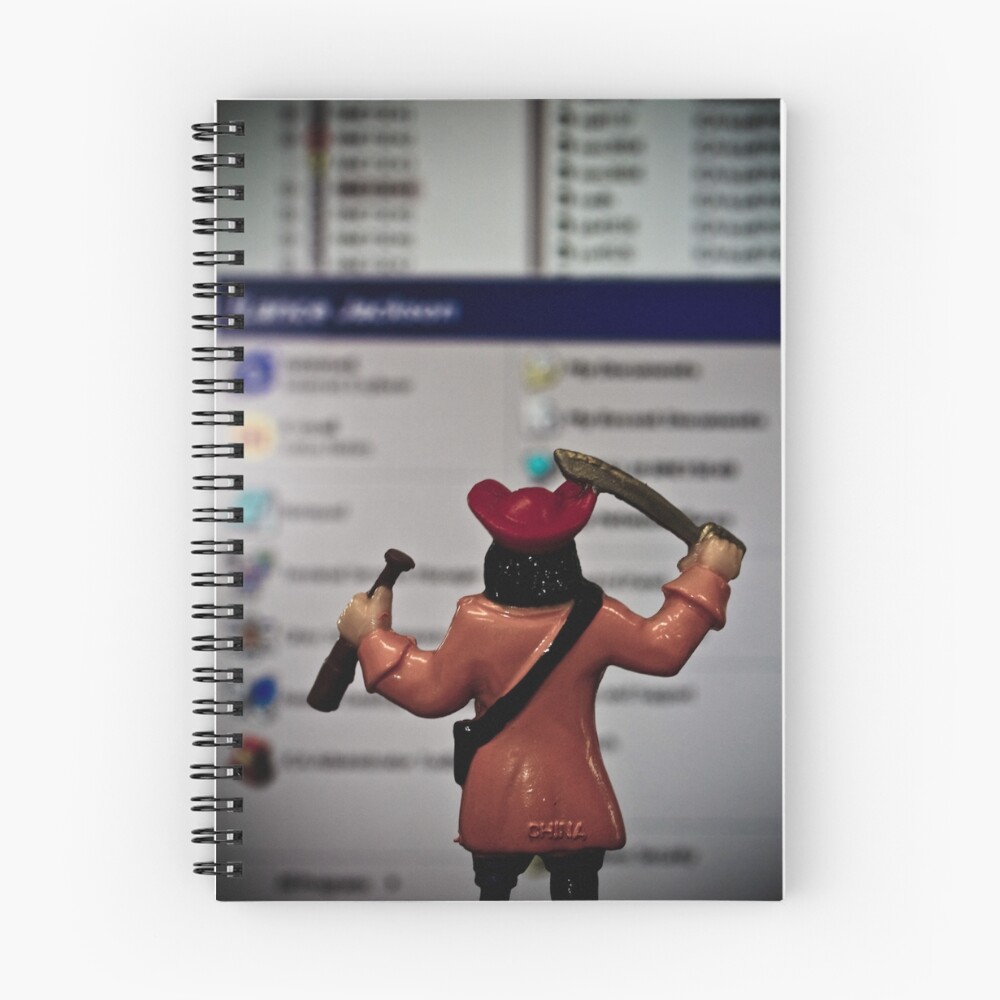 Item preview, Spiral Notebook designed and sold by OzShadow.