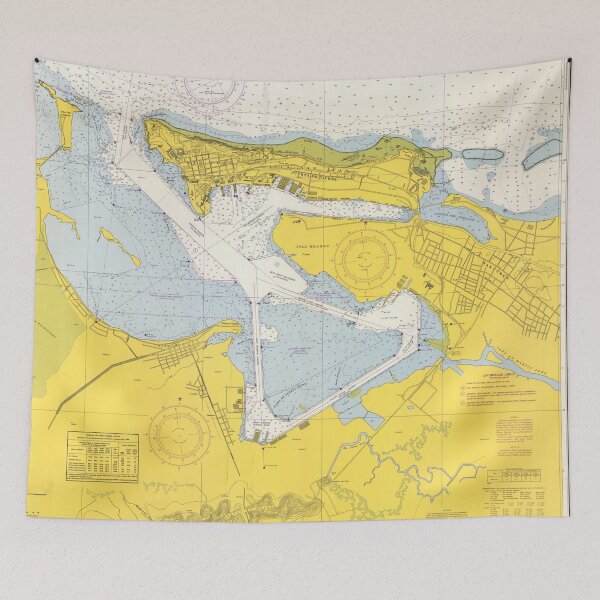 Item preview, Vintage Map of San Juan PR (1967) designed and sold by BravuraMedia.