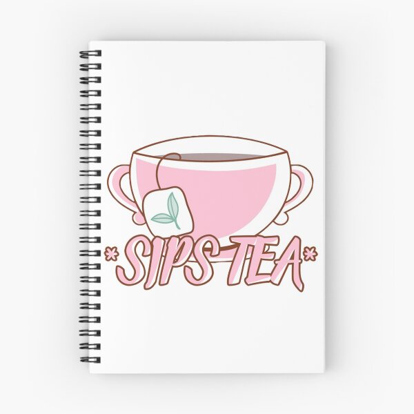 Item preview, Sips Tea (Pink) designed and sold by JasArtEndeavour.