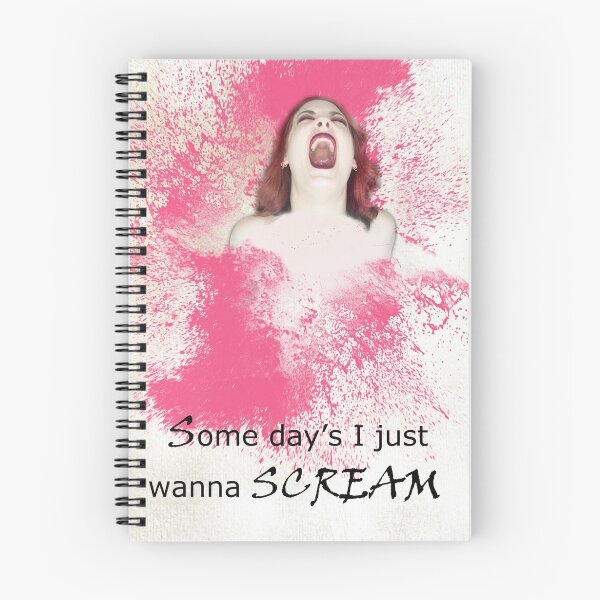 Item preview, some days I just wanna scream designed and sold by Donna Ingham.