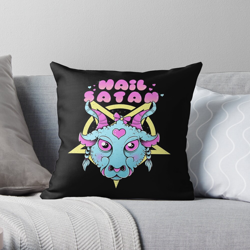Item preview, Throw Pillow designed and sold by GODZILLARGE.