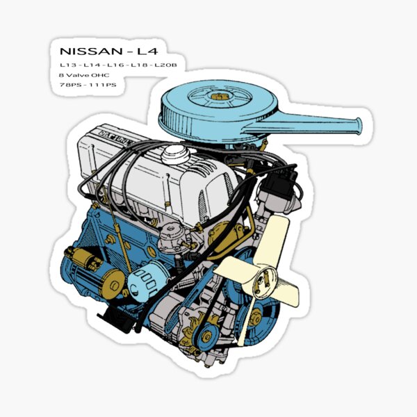 Nissan L4 Assembled Sticker