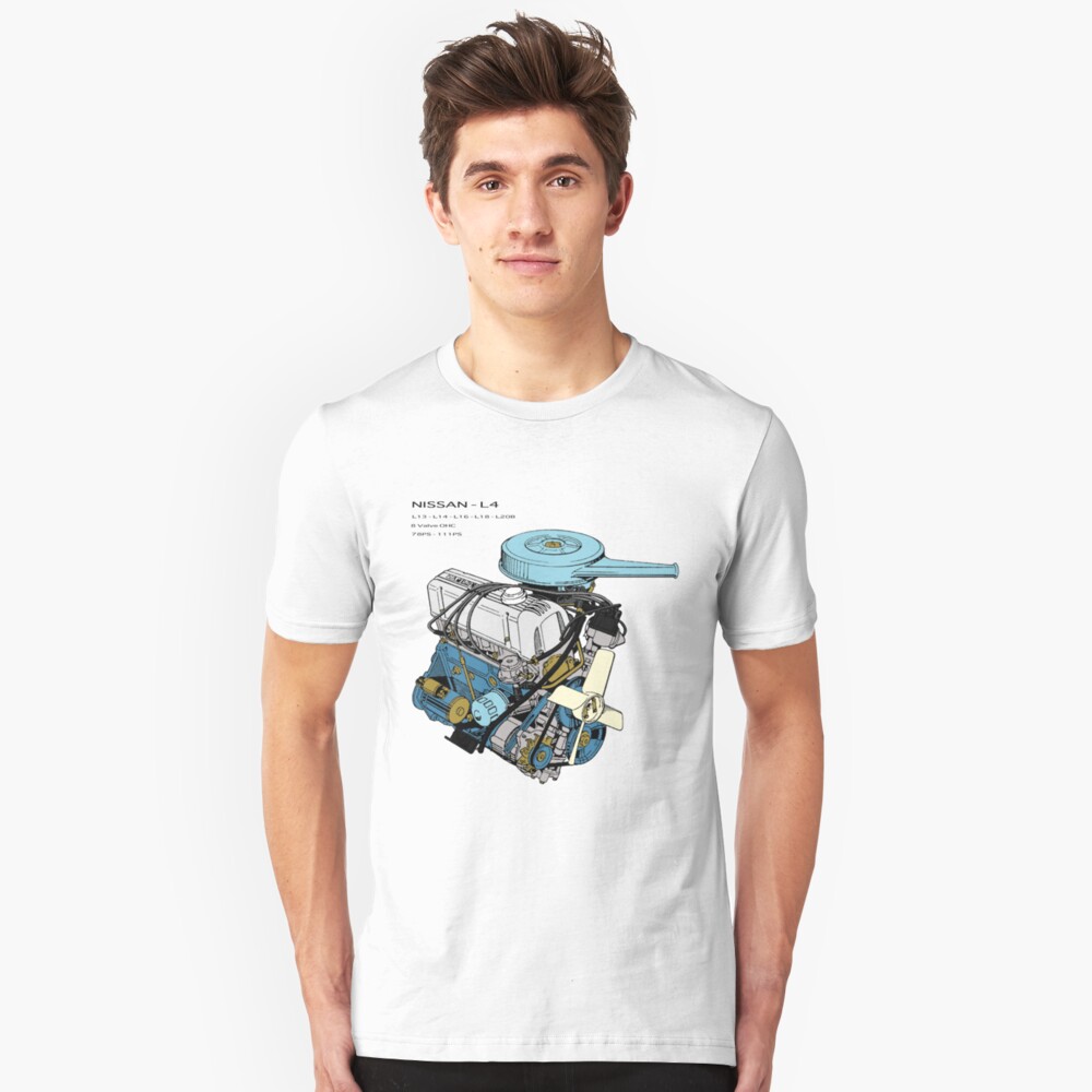Nissan L4 Assembled Slim Fit T-Shirt