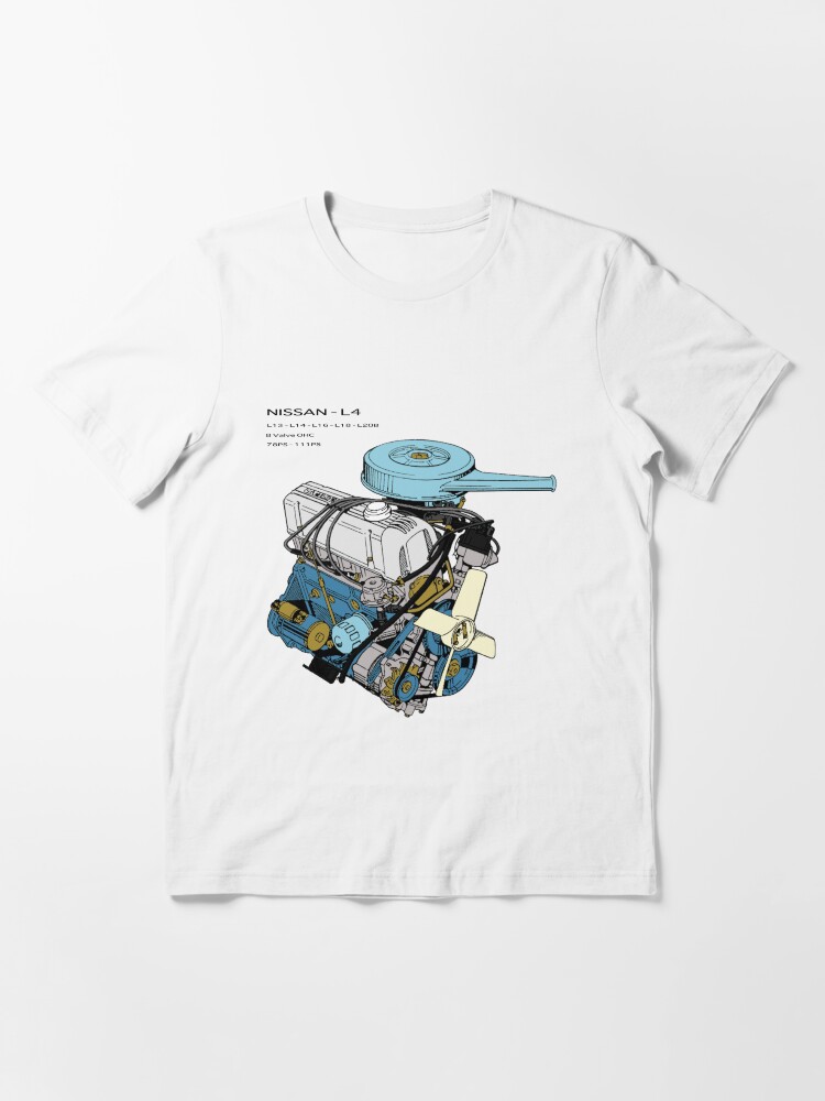 Alternate view of Nissan L4 Assembled Essential T-Shirt