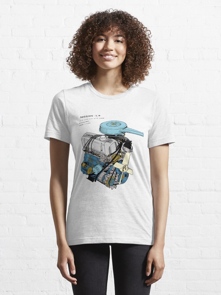 Alternate view of Nissan L4 Assembled Essential T-Shirt