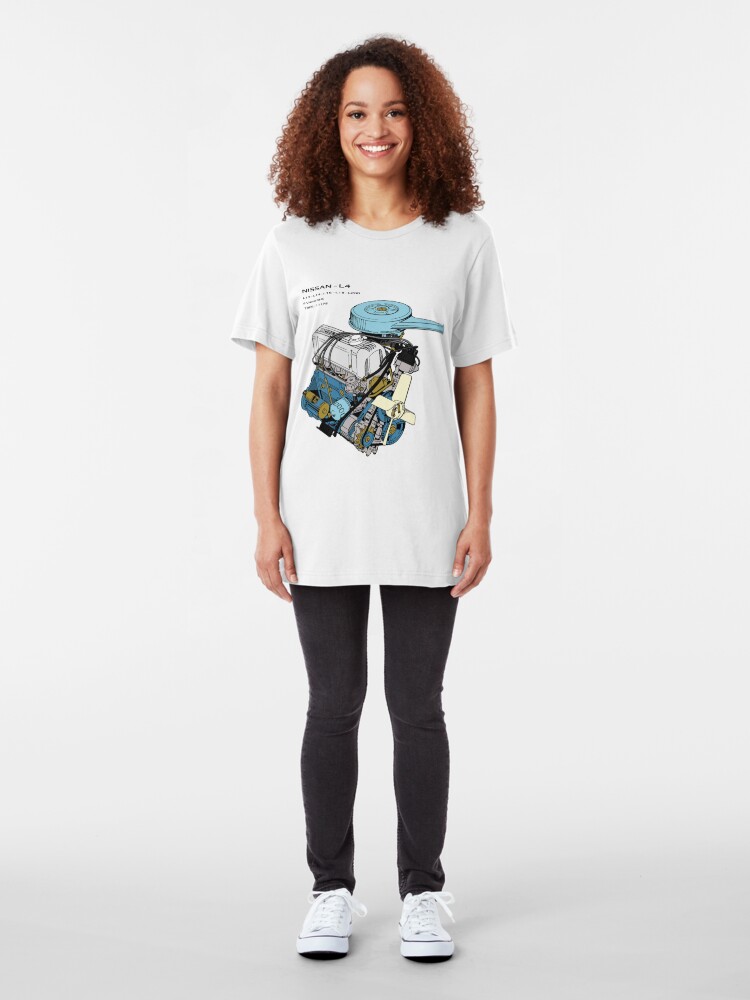 Alternate view of Nissan L4 Assembled Slim Fit T-Shirt