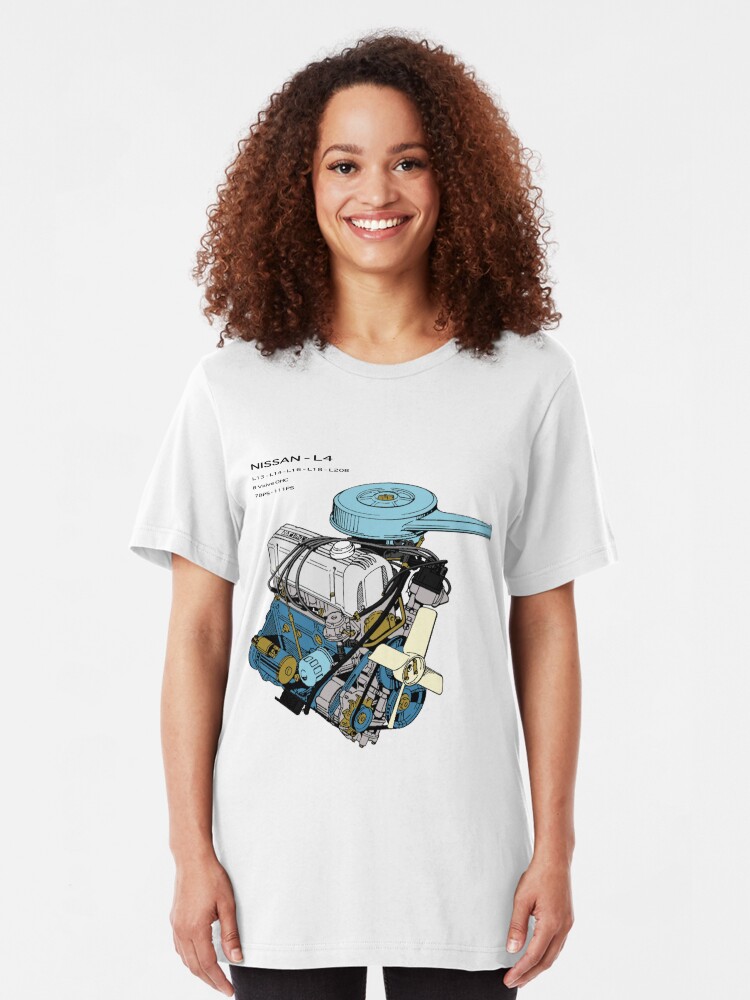 Alternate view of Nissan L4 Assembled Slim Fit T-Shirt