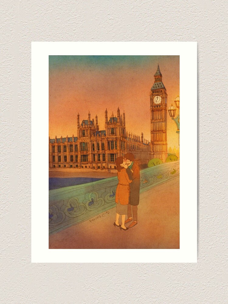 Alternate view of Big ben, London Art Print