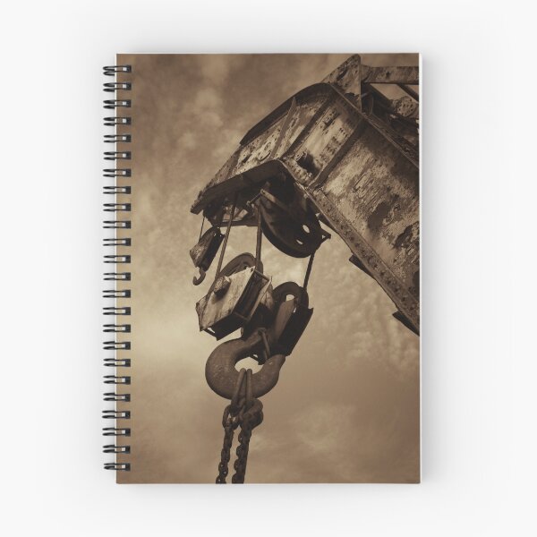 Item preview, Retired crane - sepia designed and sold by Andreas Koepke.