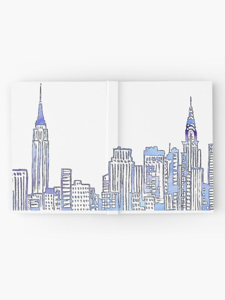Alternate view of NYC Skyline Hardcover Journal