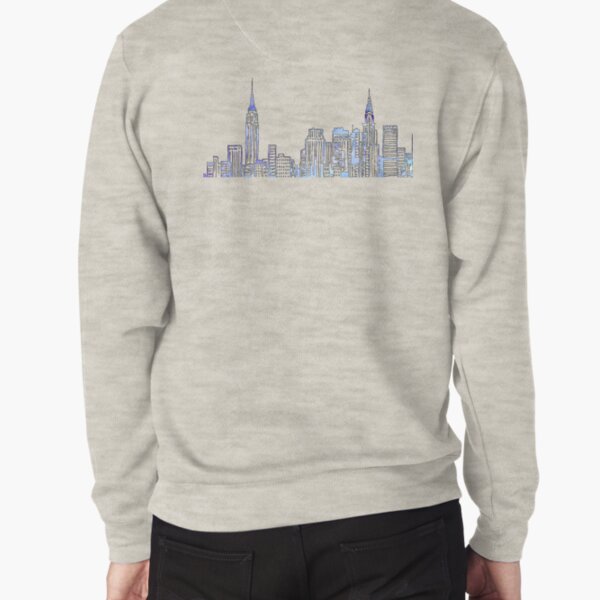 NYC Skyline Pullover Sweatshirt
