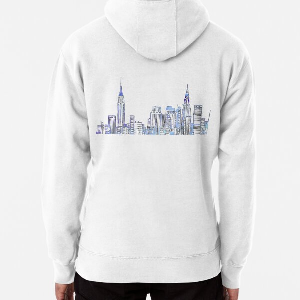 New York Or Nowhere Hooded Sweatshirt - Hnatee