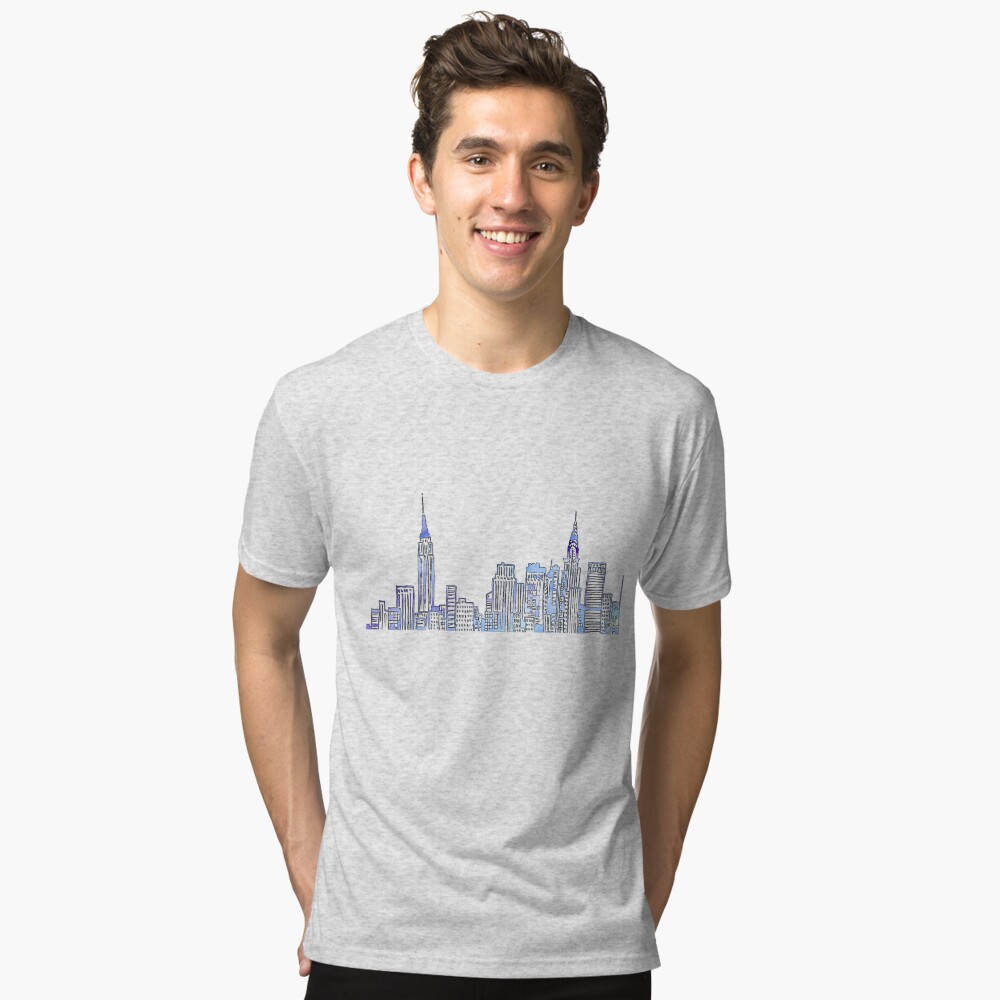 Item preview, Tri-blend T-Shirt designed and sold by doodlesbydani.