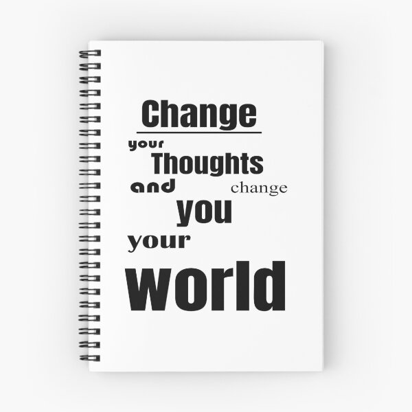 Item preview,  Change your thoughts and you change your world Typography  designed and sold by KARTICK DUTTA.