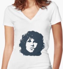 Jim Morrison Women's Fitted V-Neck T-Shirt