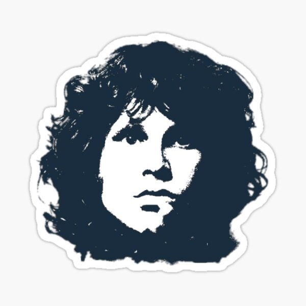 Jim Morrison Sticker