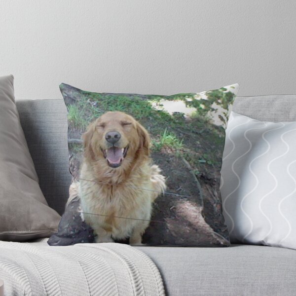 Item preview, Happy Golden Retriever  designed and sold by Zeldamushroom21.