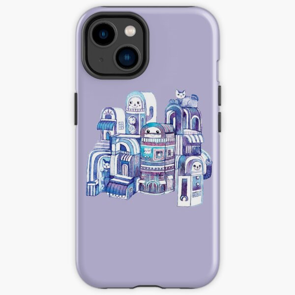 Cats in Robot Town iPhone Tough Case