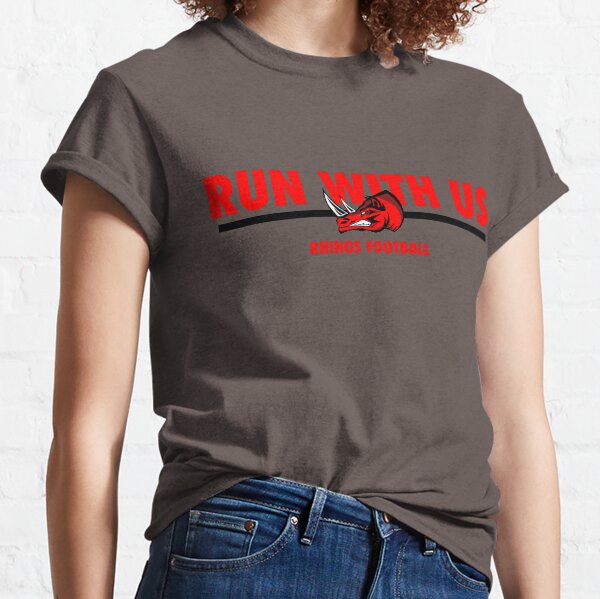 Run With Us - Grey/White Classic T-Shirt