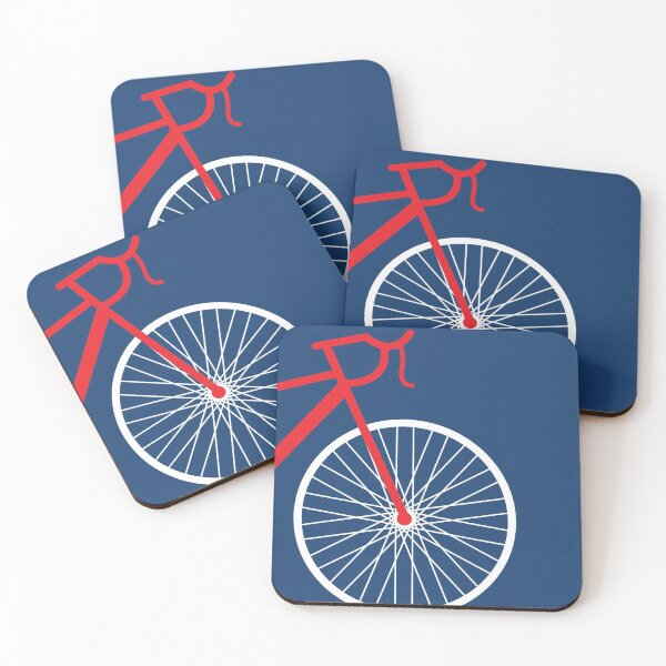Item preview, Modern Red and White Bicycle designed and sold by Susan Says.