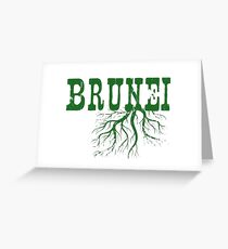 Brunei Roots Greeting Card