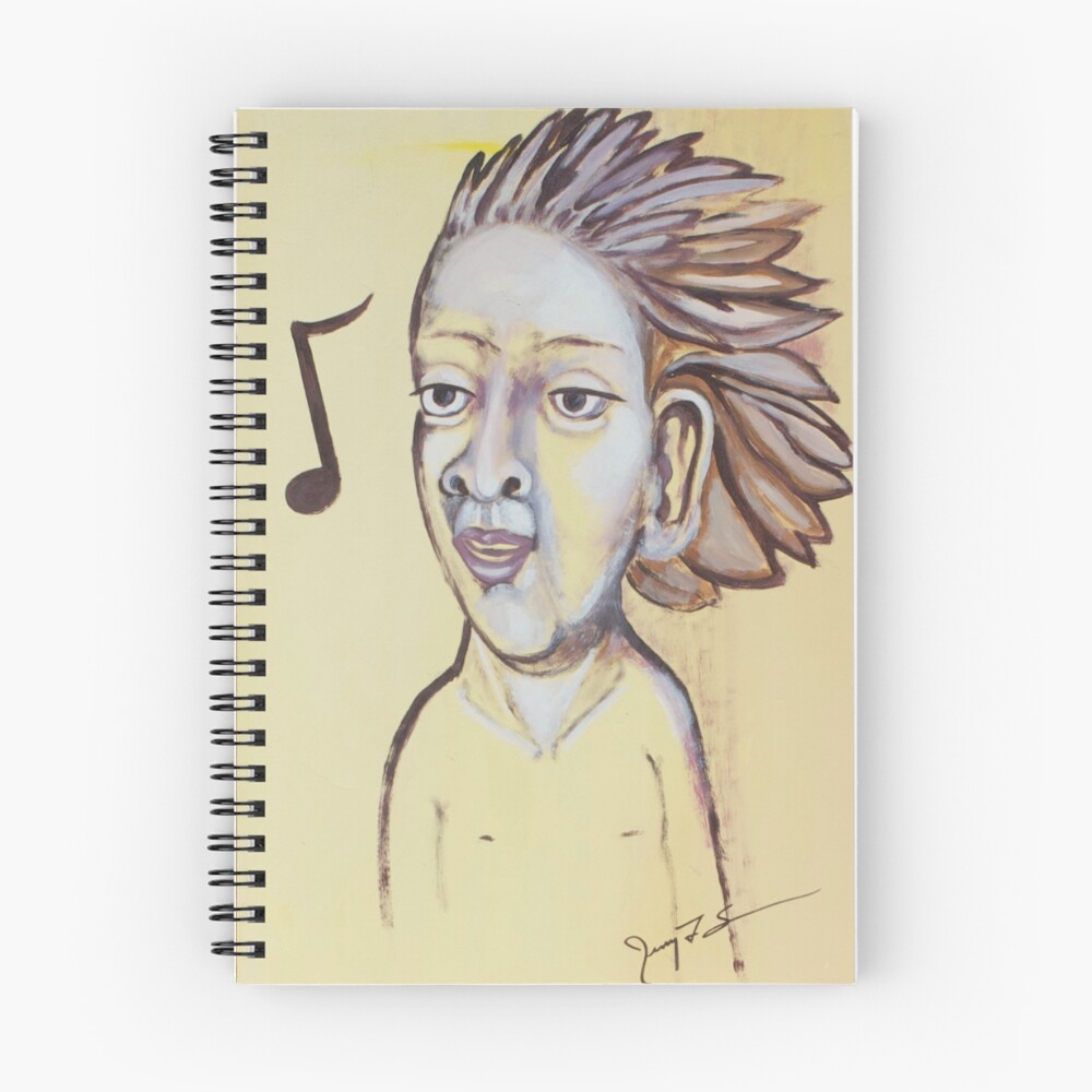 Item preview, Spiral Notebook designed and sold by Rhinovangogh.