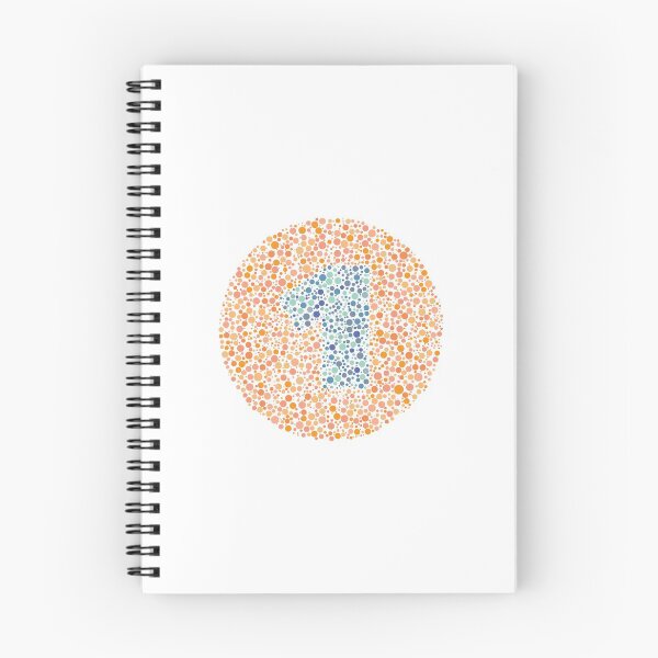 Item preview, Number 1 Ishihara Test Circle designed and sold by Cornea-Designs.