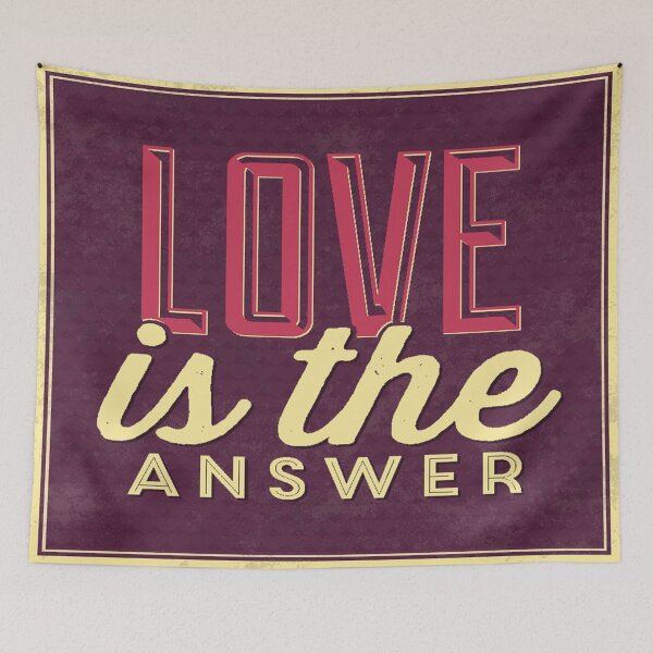 Item preview, Love Is The Answer designed and sold by leen12 Art Designs Prints.