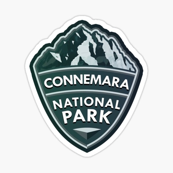 Connemara National Park Simple Sticker