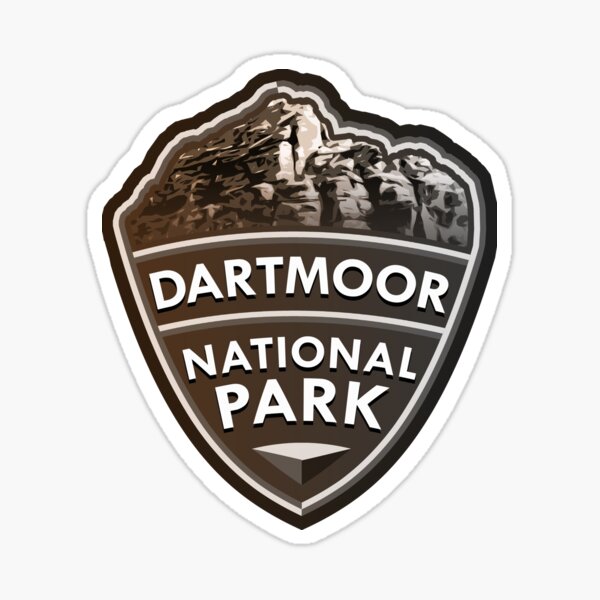 Dartmoor National Park Simple Sticker