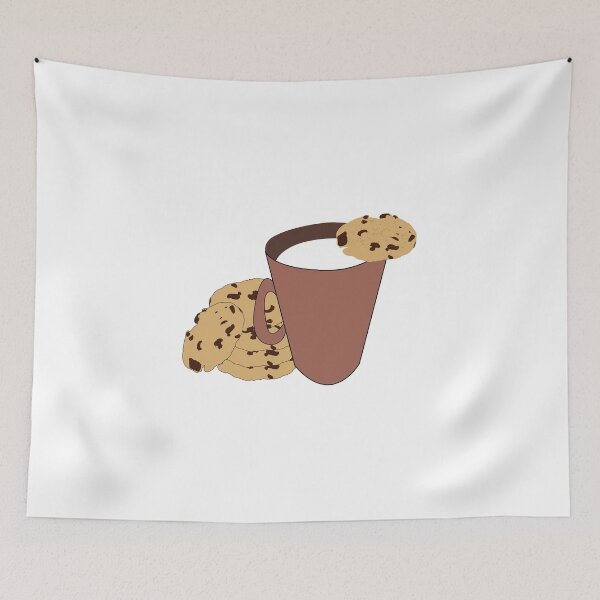 Item preview, Milk and Chocolate Chip Cookies designed and sold by PepaAnaRB.