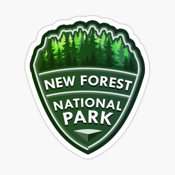 New Forest National Park Simple Sticker