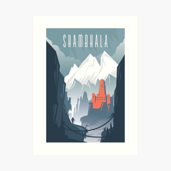 Lost Cities: Shambhala Art Print