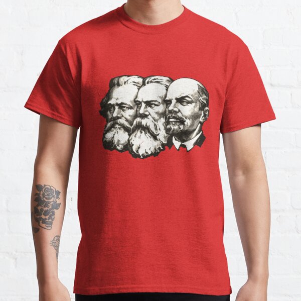 Marx, Engels and Lenin  Classic T-Shirt