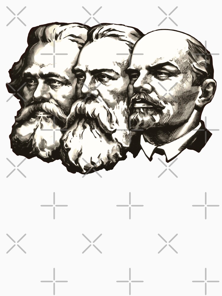 marx engels lenin t shirt