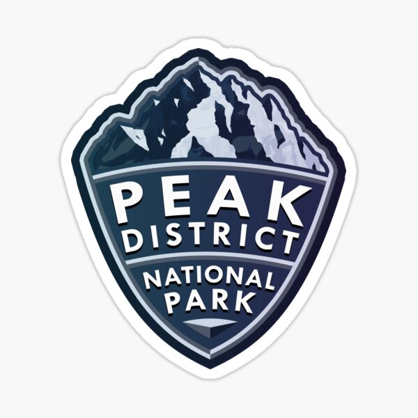 Peak District National Park Simple Sticker
