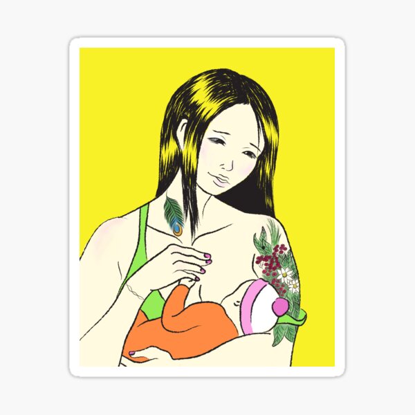 Mom's Tattoos Sticker